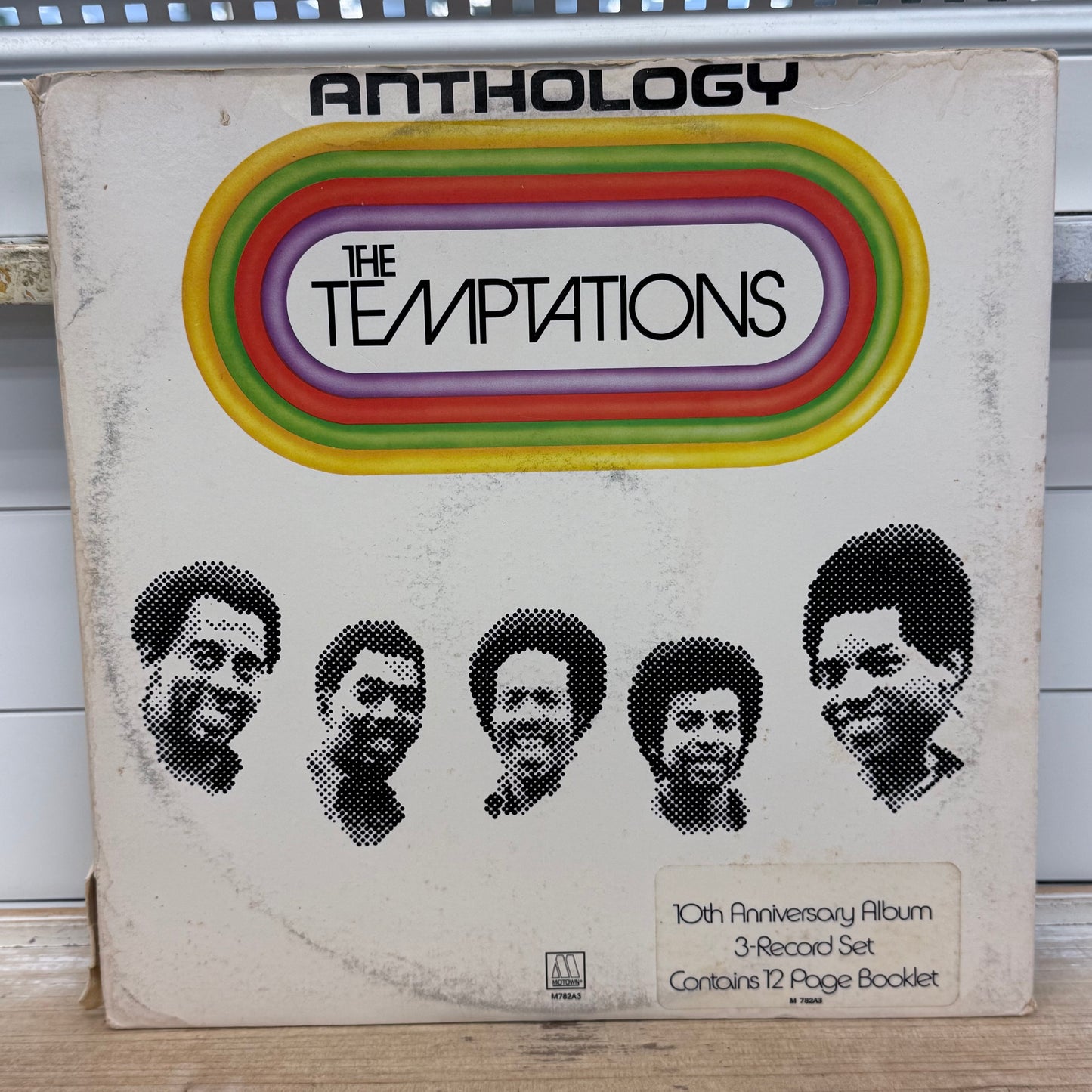 The Temptations Anthology Triple Vinyl LP 1973 #M782A3