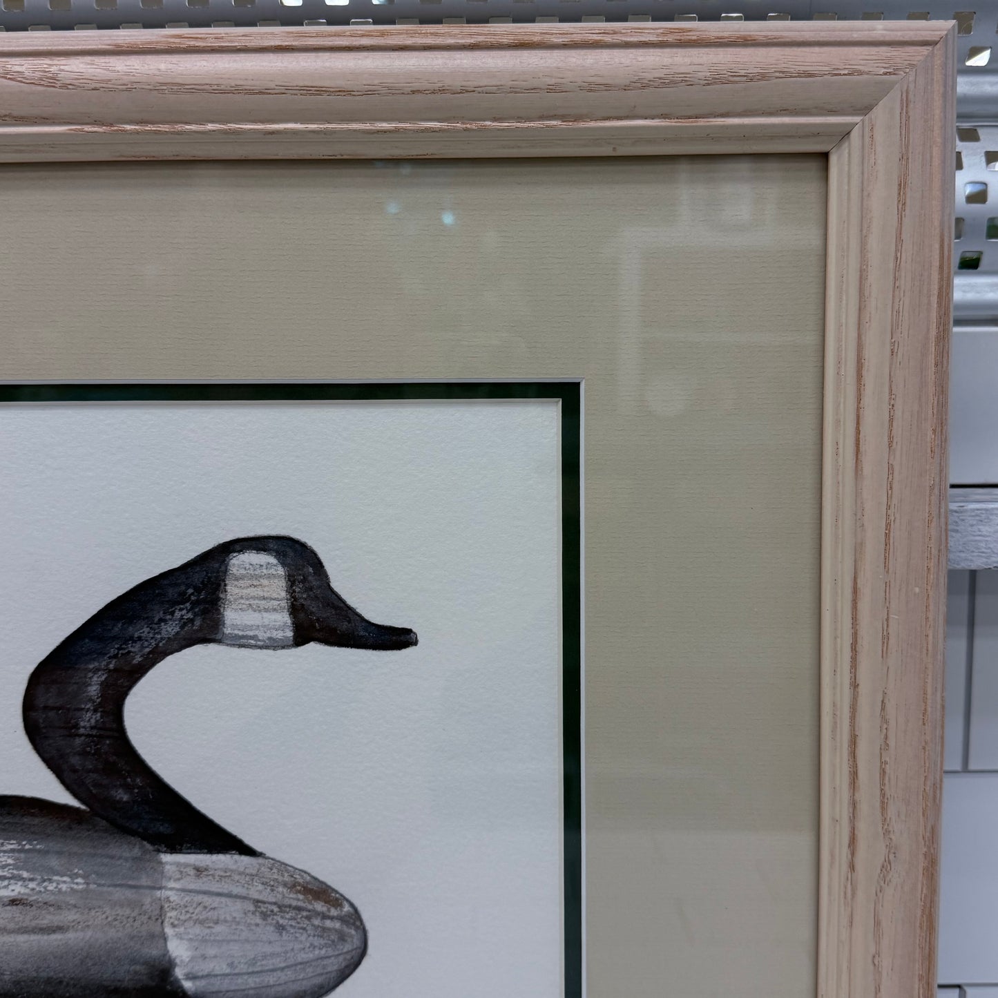 Original Artwork Signed B Forbes Decoy Art Vintage 1991