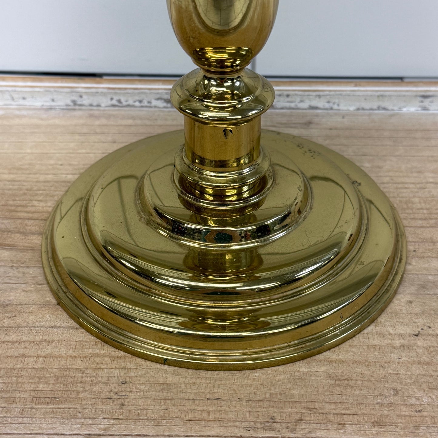 Virginia Metalcrafters Brass Candle Holder CW 16-34
