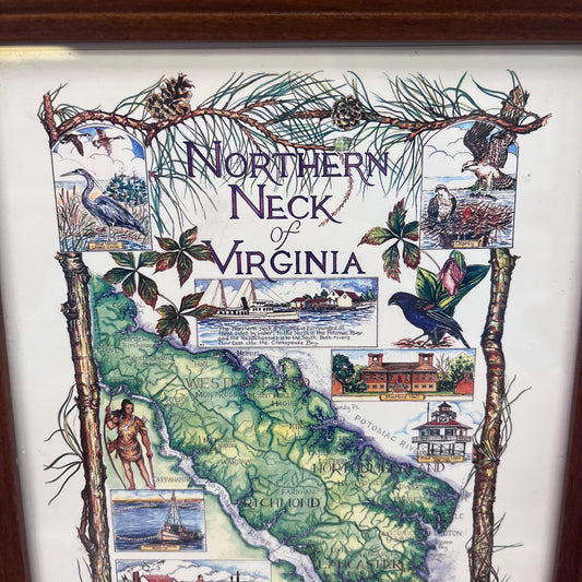 Ann Sader Northern Neck of Virginia Framed Art Print, 1997