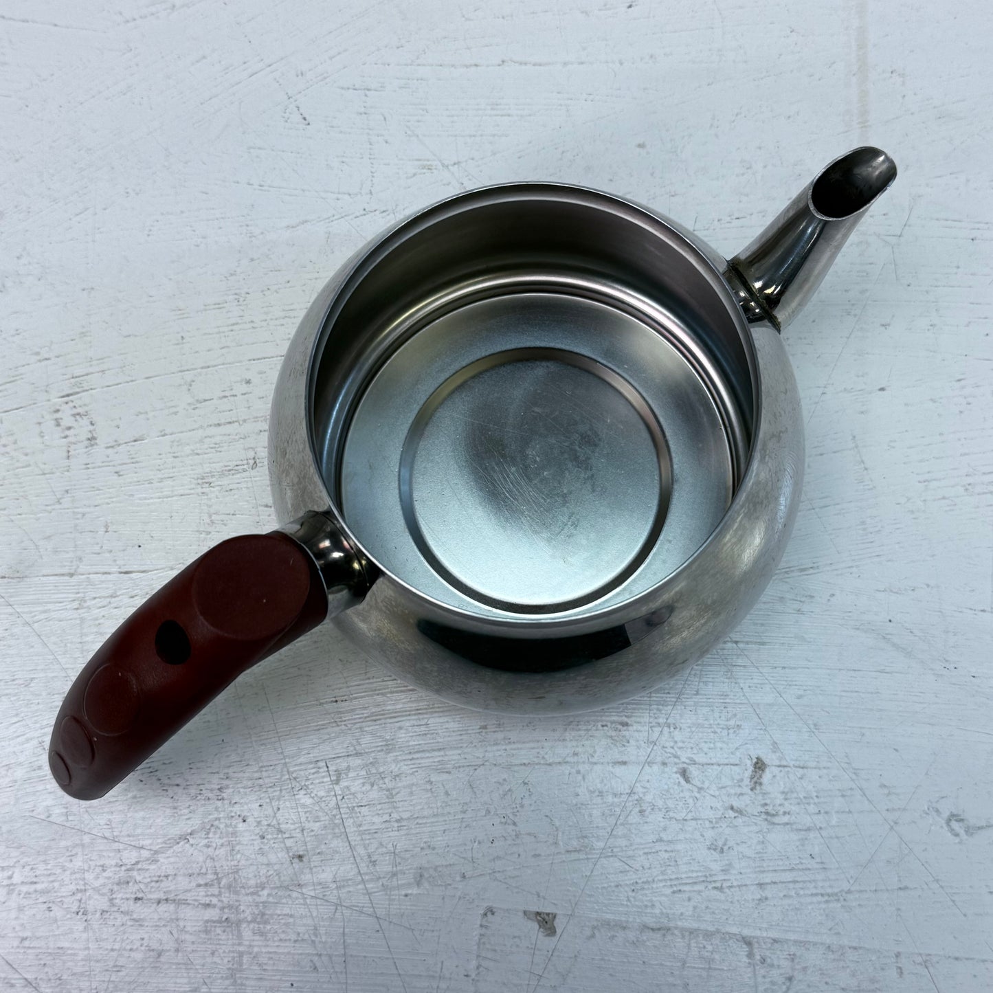 Turkish Double Teapot, Stainless Steel