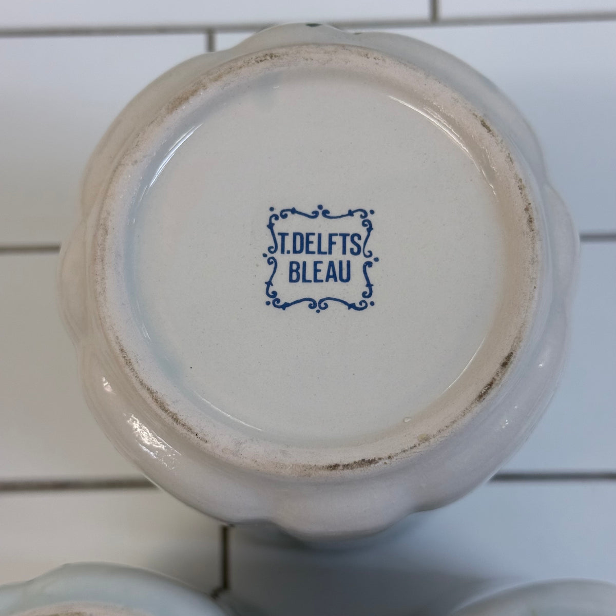 T. Delft's Bleau Floral Ceramic Kitchen Canisters Set of 5