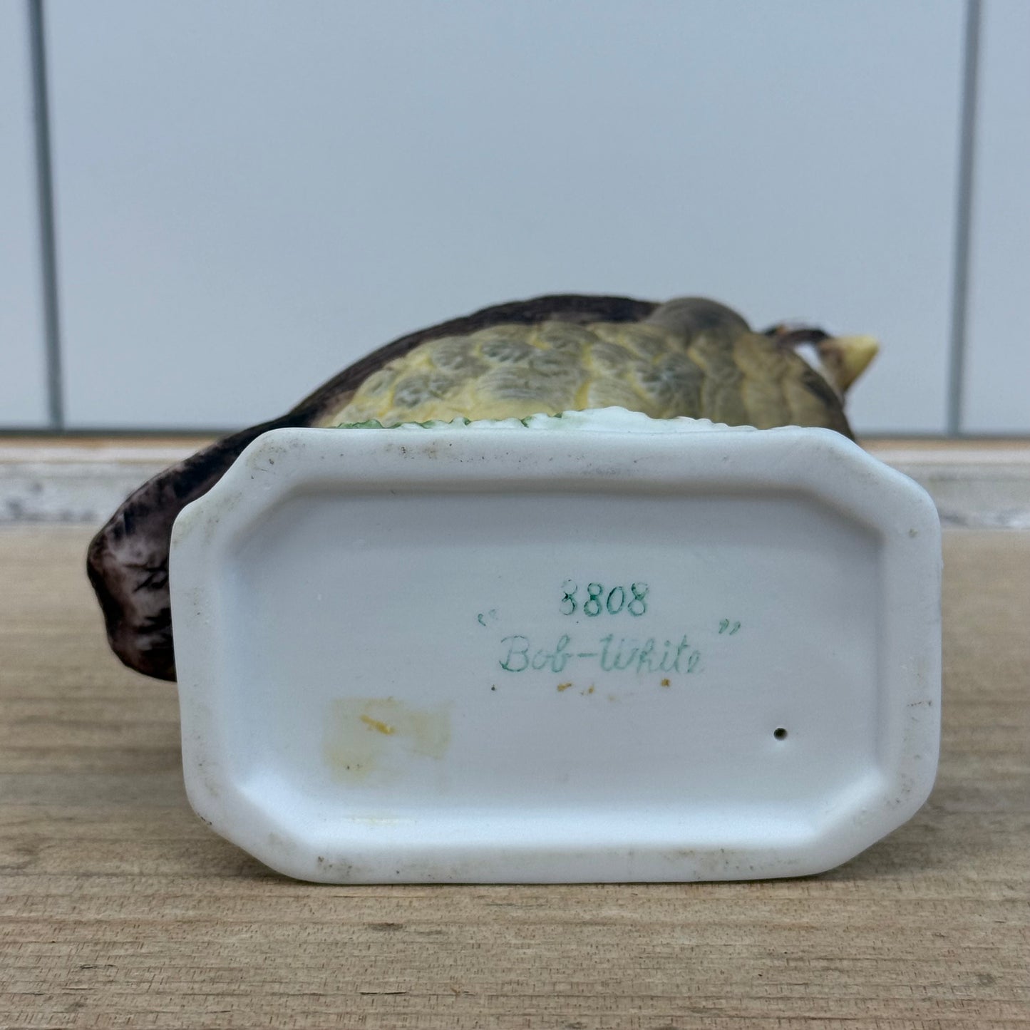 Napcoware Bob-White Quail Figurine #3808 Porcelain