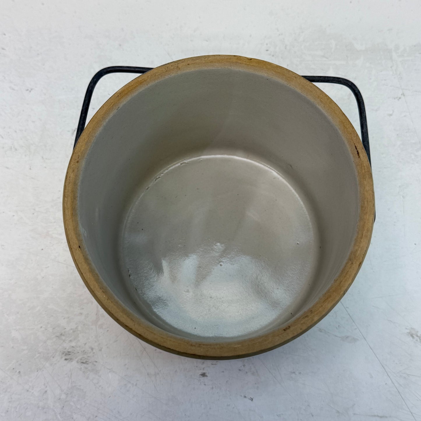Kaukauna Klub Stoneware Crock with Lid, 1960s