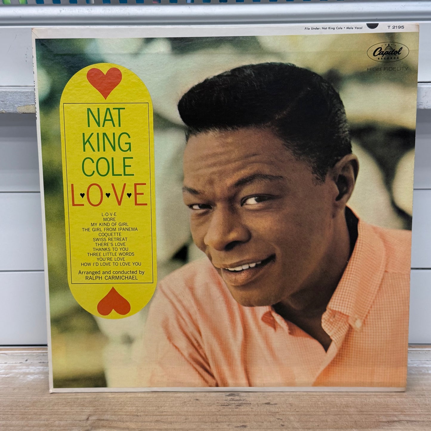 Nat King Cole L-O-V-E Vinyl Record LP 1965 #T-2195