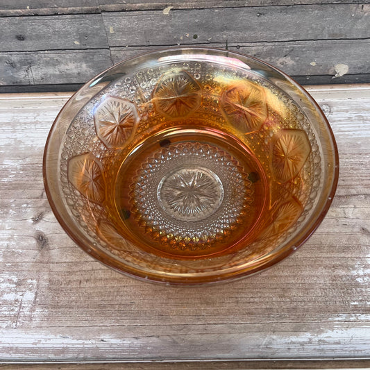 Imperial Carnival Medallion Bowl