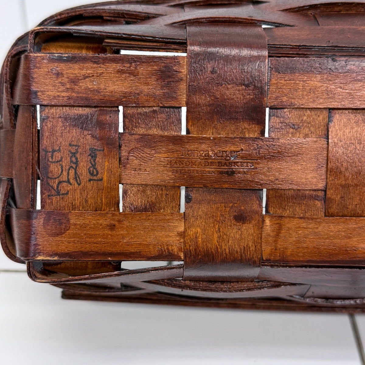 Longaberger Basket Signed Selection