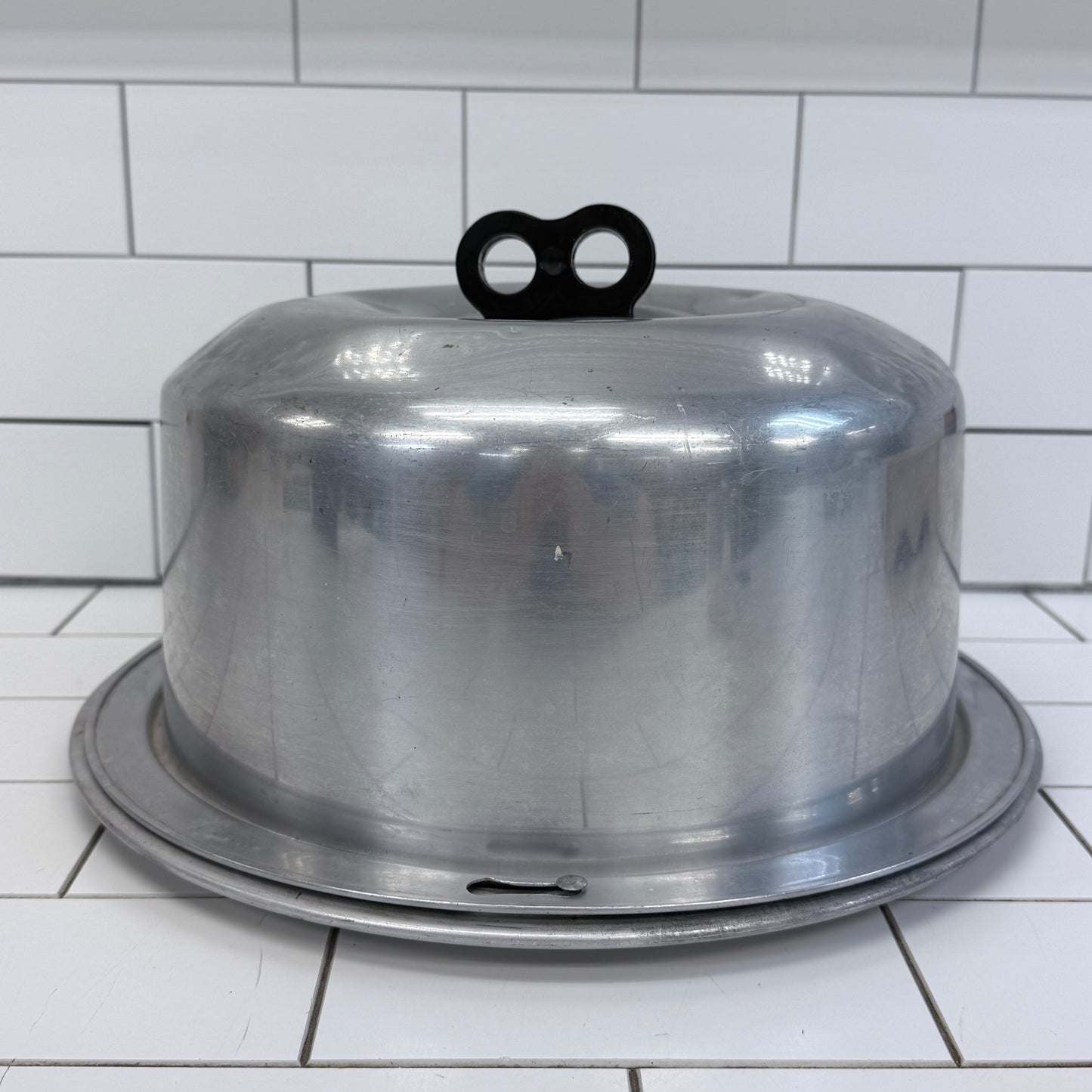 Regal Ware Aluminum Locking Cake Carrier Vintage 1950s