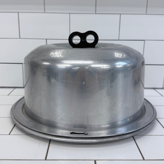Regal Ware Aluminum Locking Cake Carrier Vintage 1950s