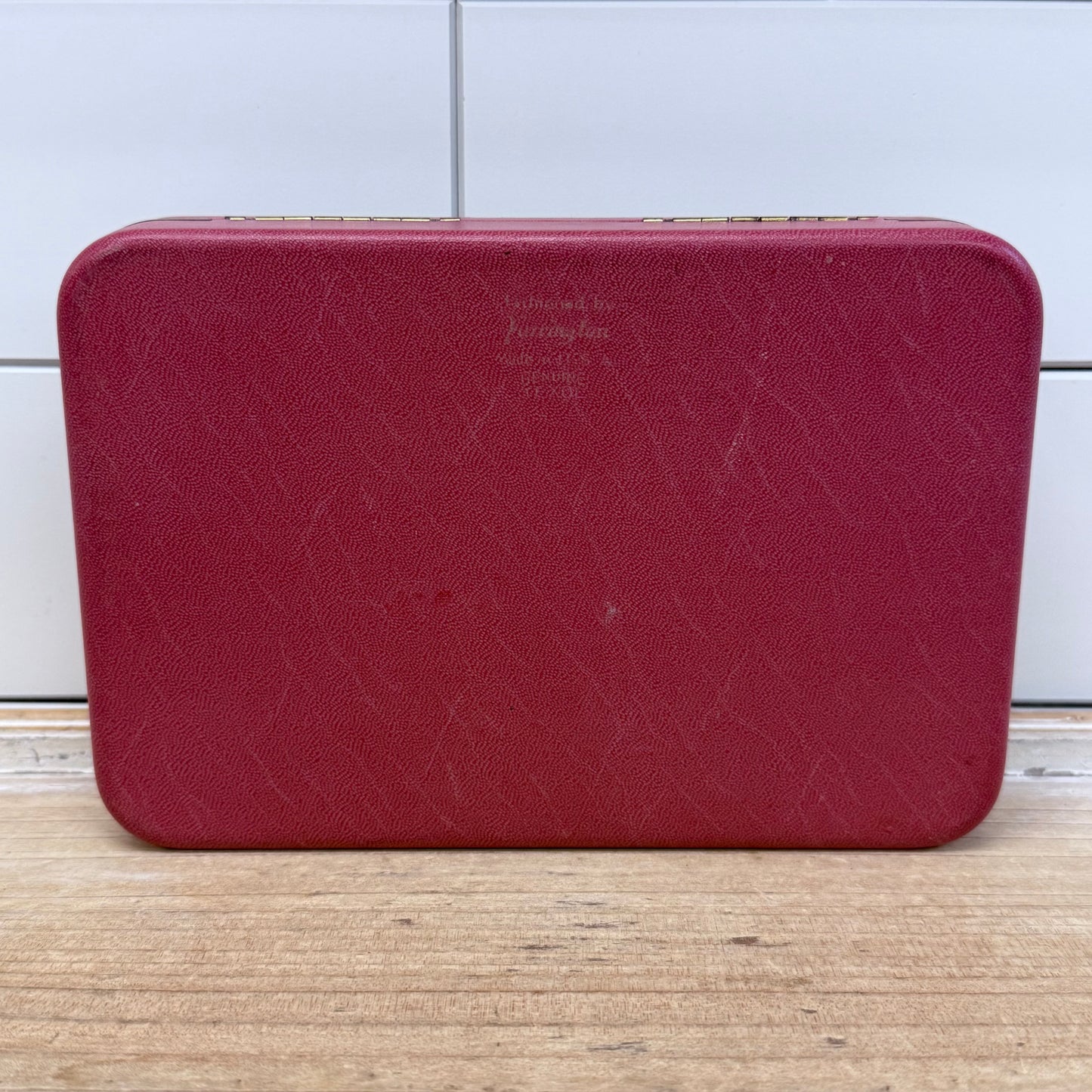 Farrington Jewelry Case Velvet Travel Box Vintage