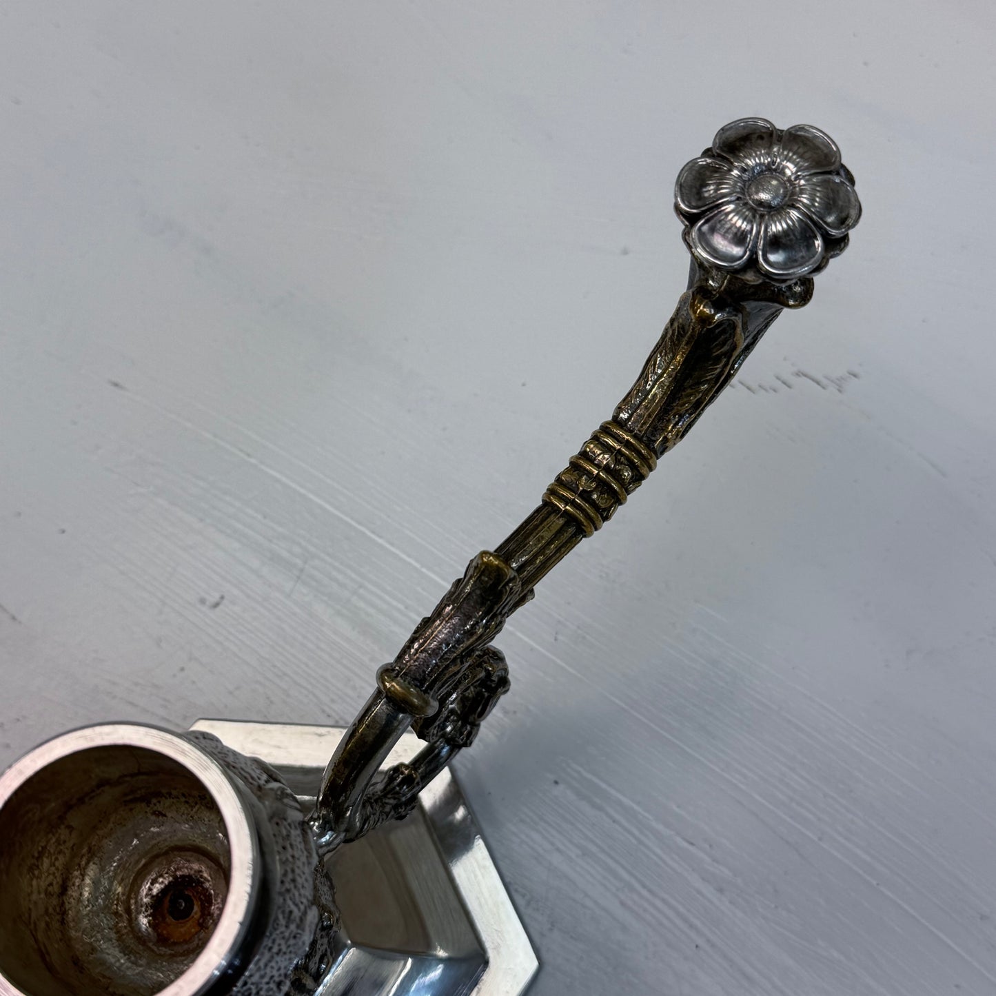 Towle William Adams Silver Plated Candle Holder