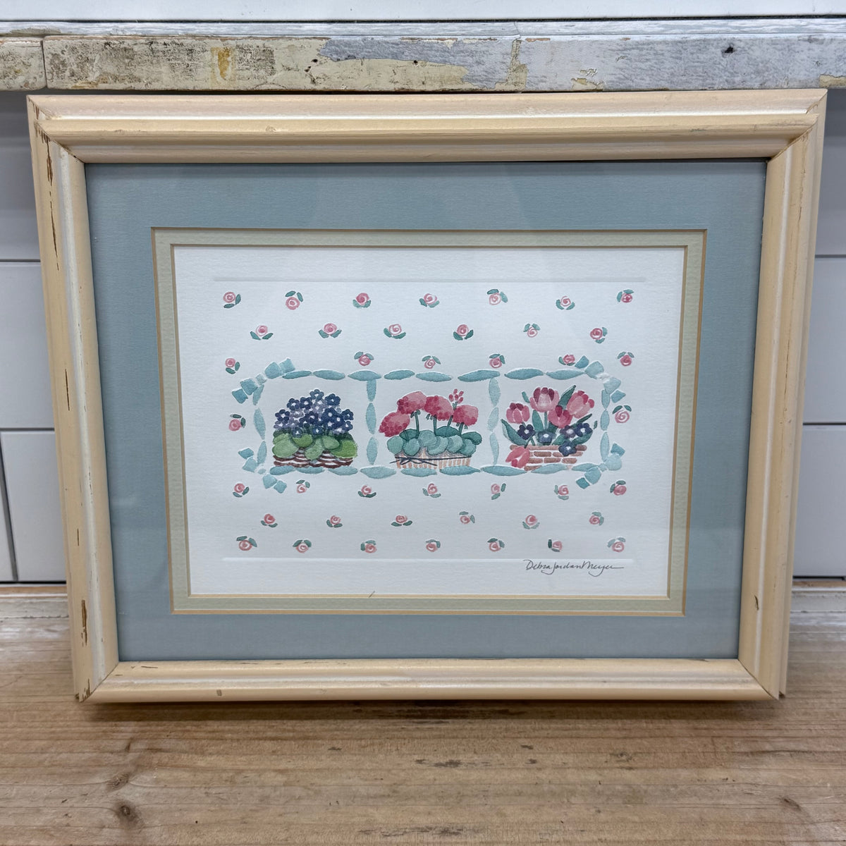 Debra Jordan Meyer Floral Basket Print