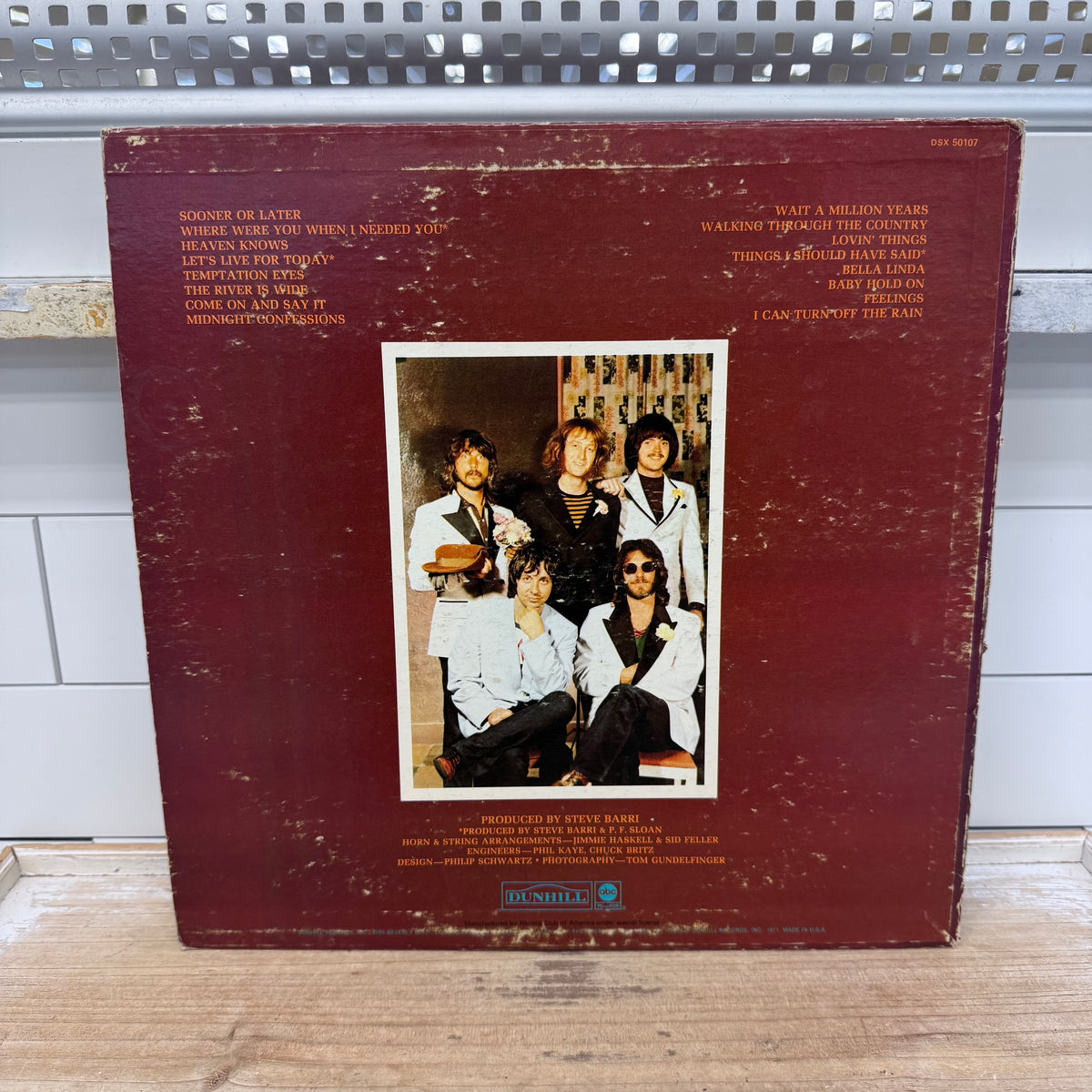 The Grass Roots Their 16 Greatest Hits Vinyl LP 1972 -- DSX-50107