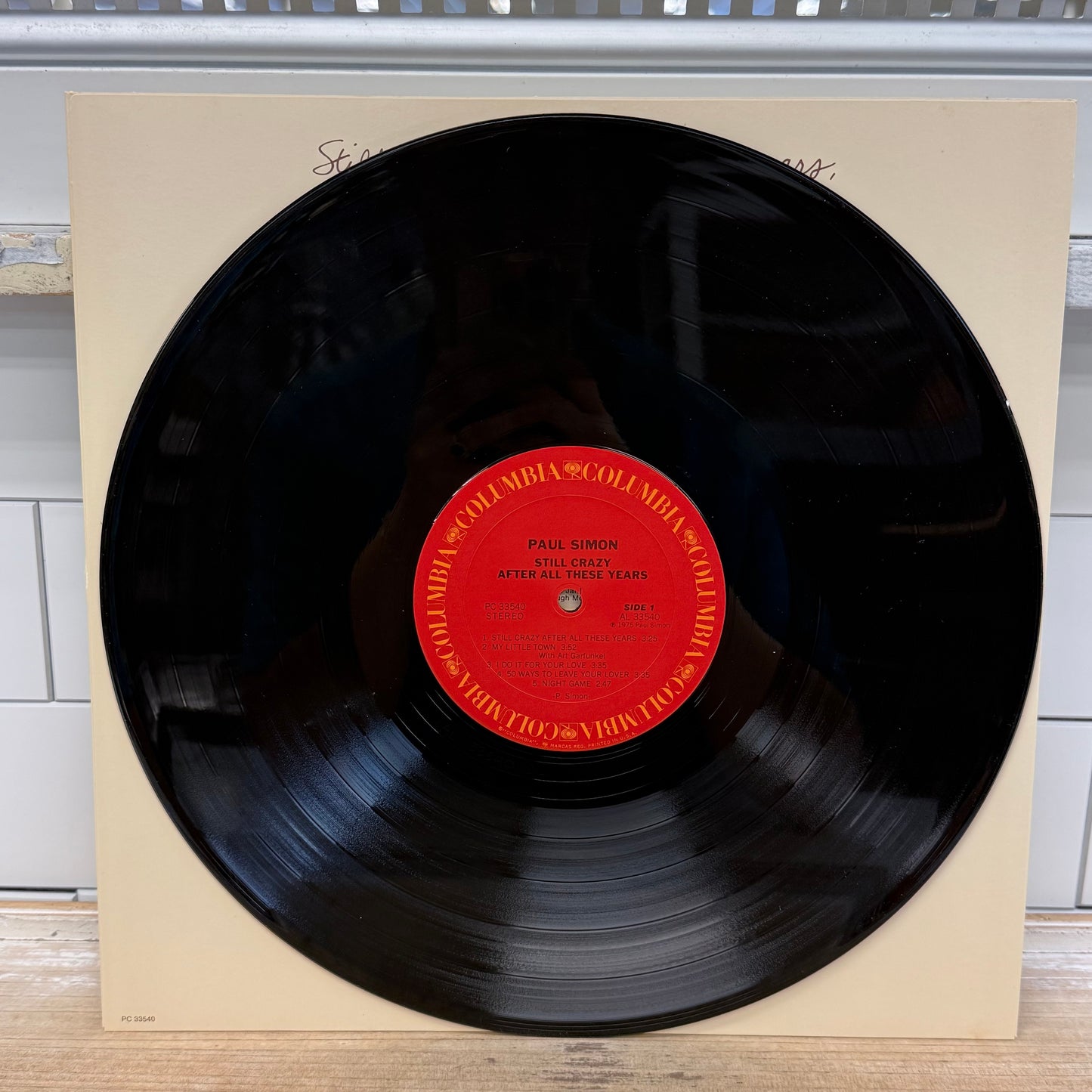 Paul Simon Still Crazy After All These Years LP 1975 #PC 33540