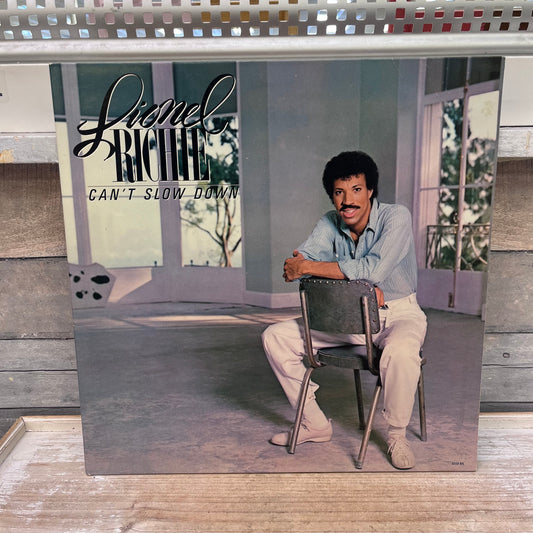 Lionel Richie Can’t Slow Down Vinyl Record, 1983