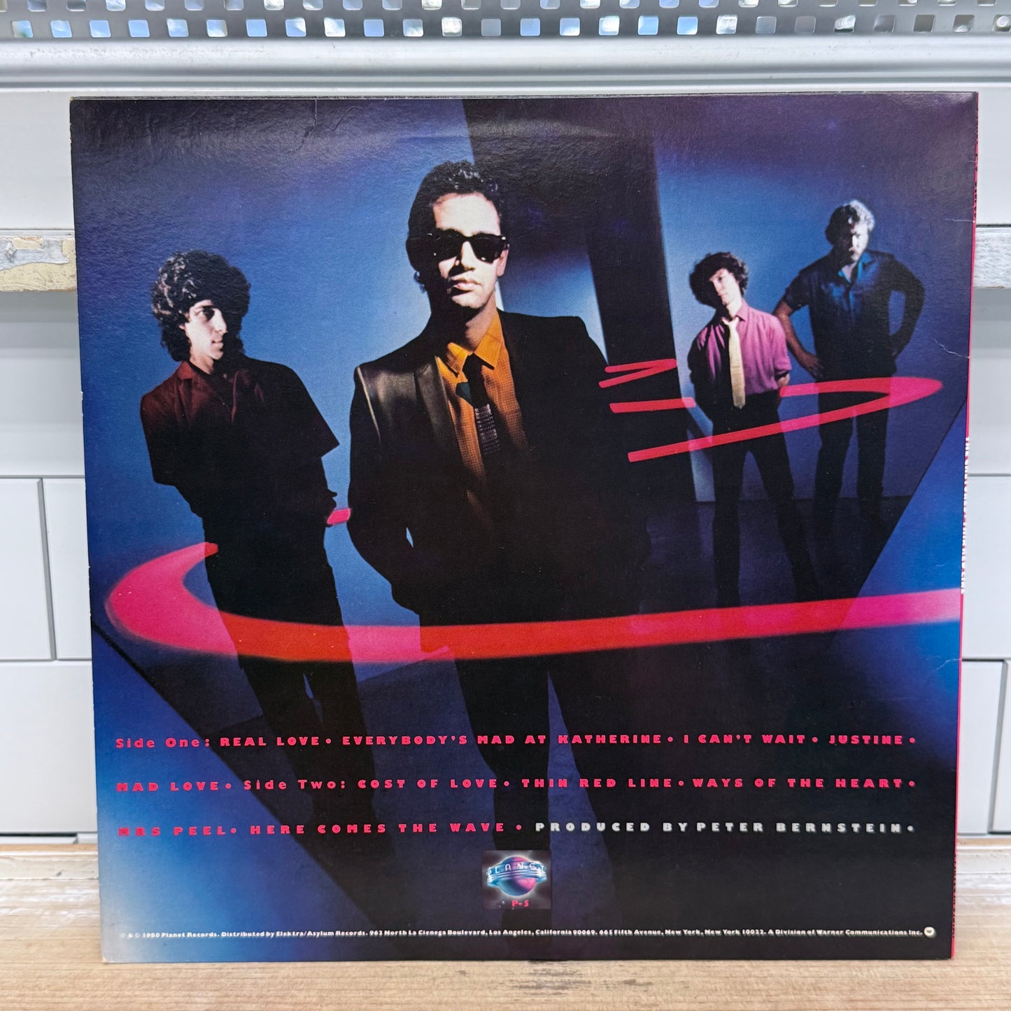The Cretones Thin Red Line Vinyl Record, 1980