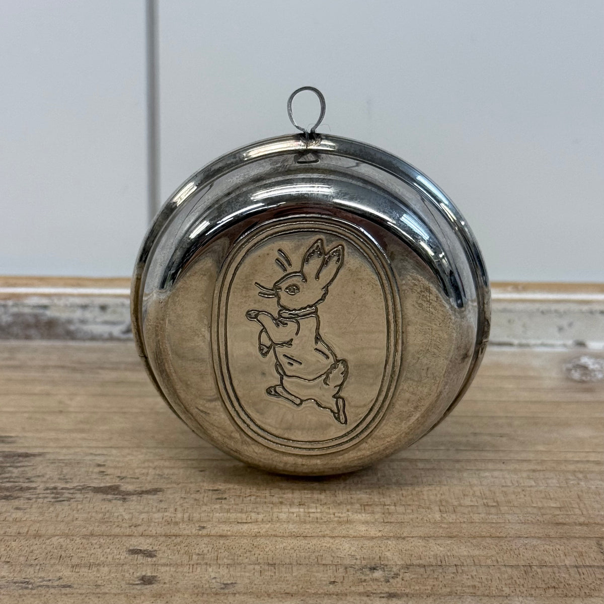 Wedgwood Peter Rabbit Silverplate Christmas Ornament