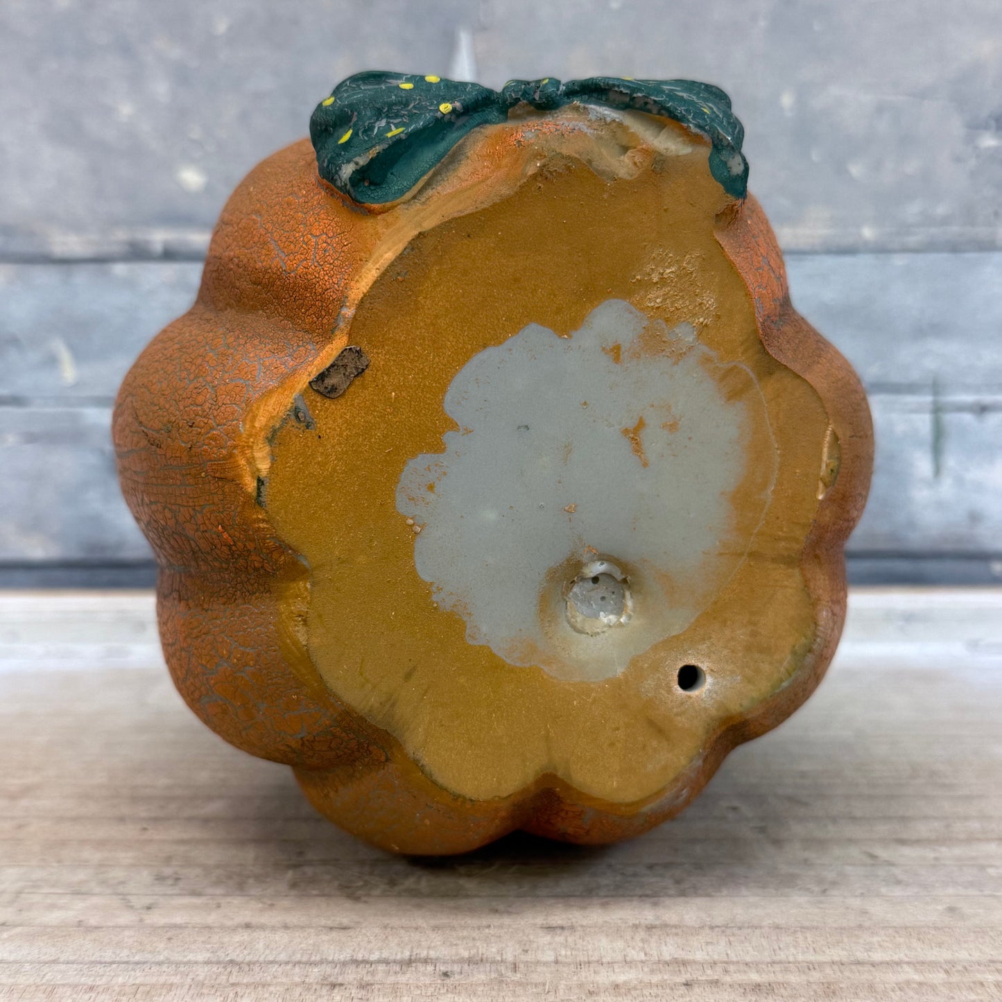 Halloween Jack-o-Lantern Resin Figurine