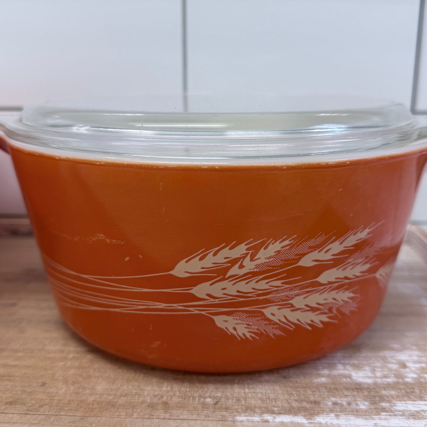 Pyrex Autumn Harvest Mixing Bowl & Casserole Set of 2
