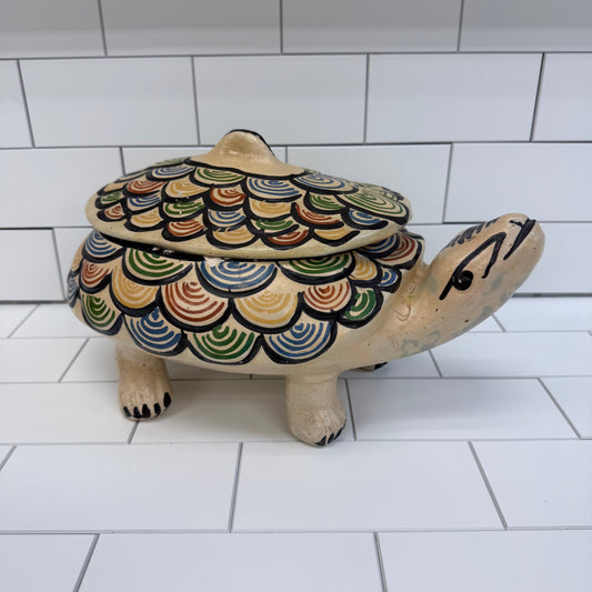 Mexican Tlaquepaque Turtle Tureen