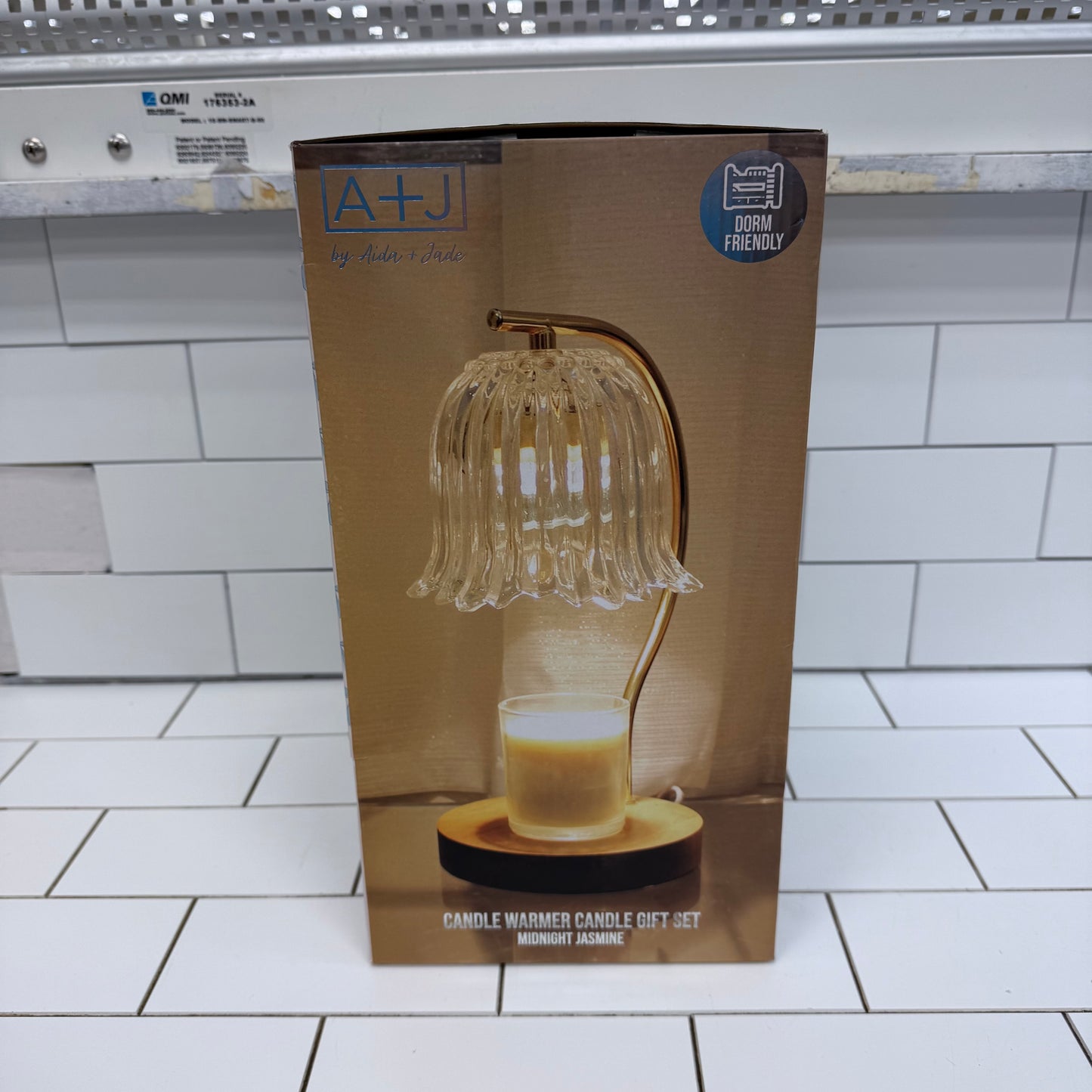 Aida Jade Candle Warmer Gift Set Midnight Jasmine