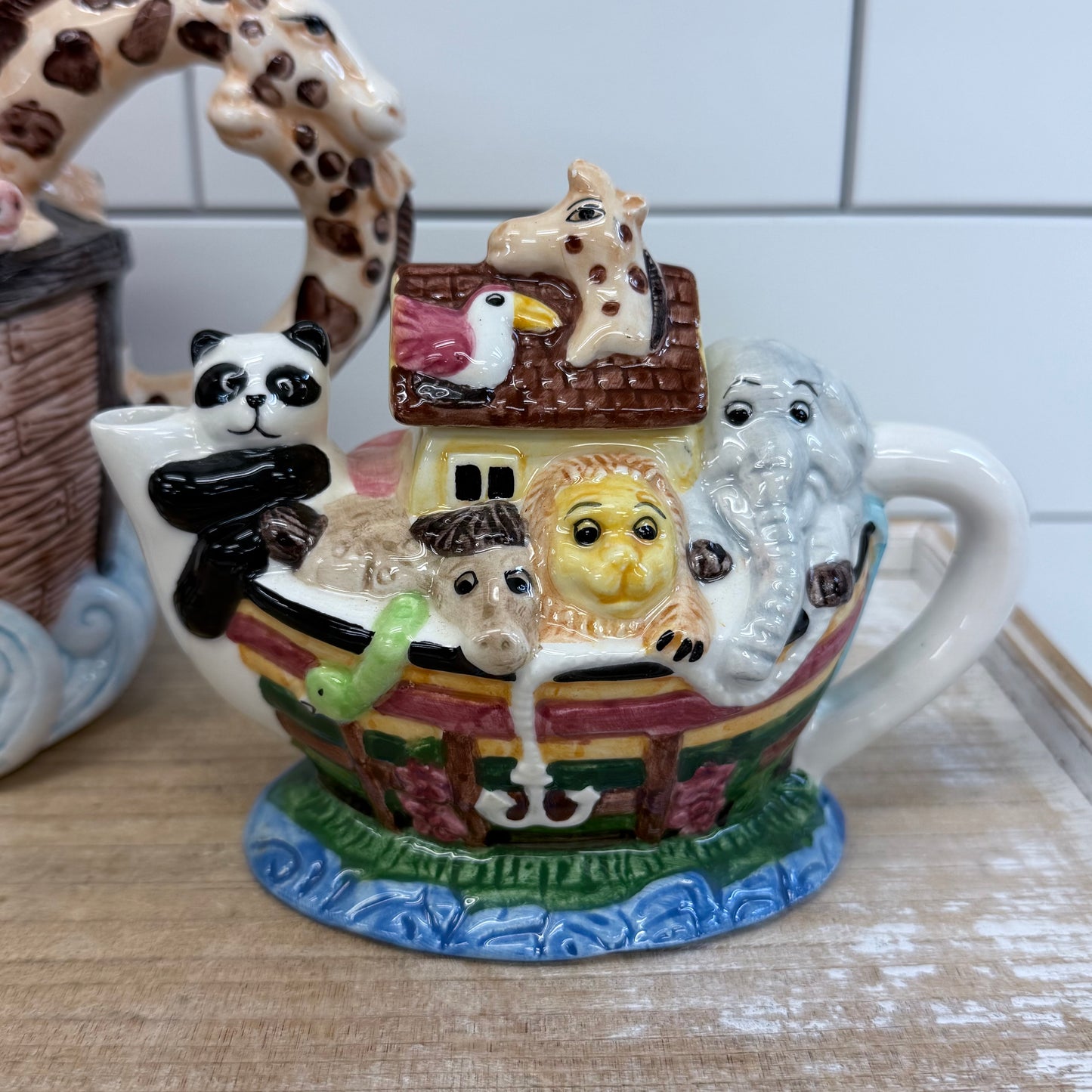 Noah’s Ark Ceramic Tea Set of 3
