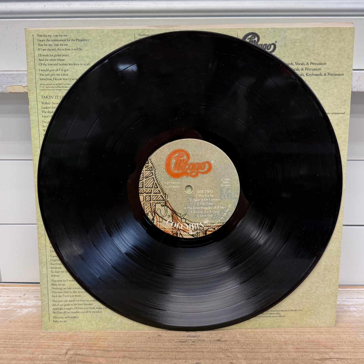 Chicago XI Vinyl Record LP 1977