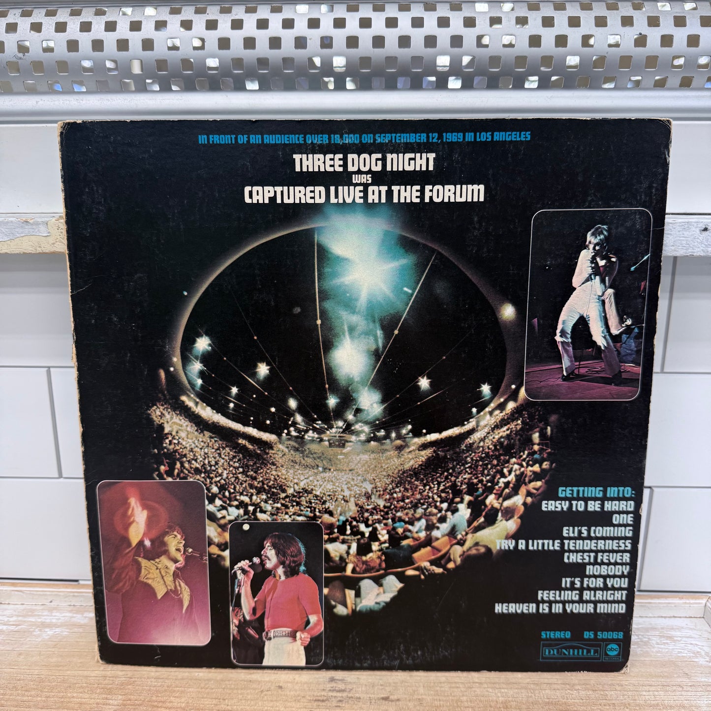 Three Dog Night Captured Live at the Forum LP 1969