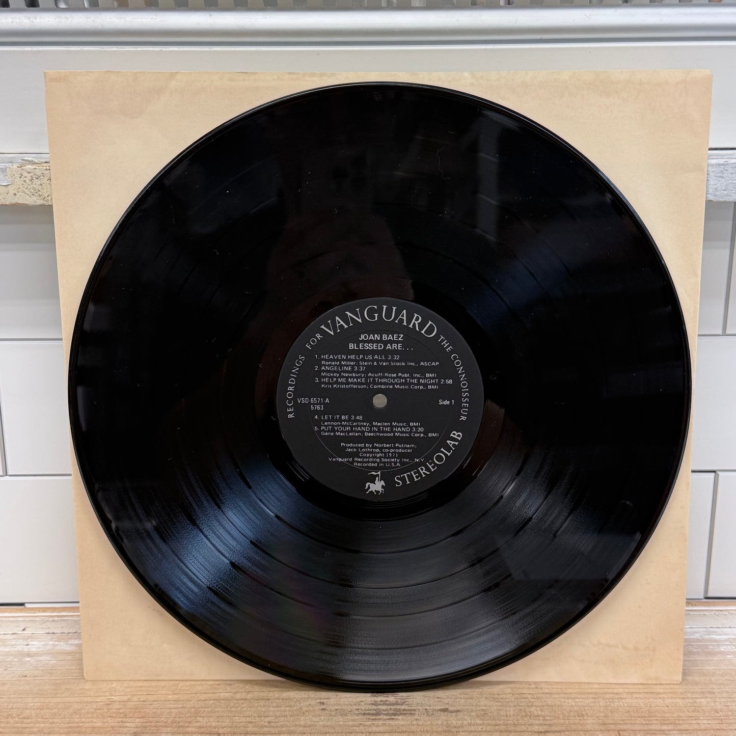 Joan Baez Blessed Are... Double Vinyl Record LP 1971 #VSD-6571/2