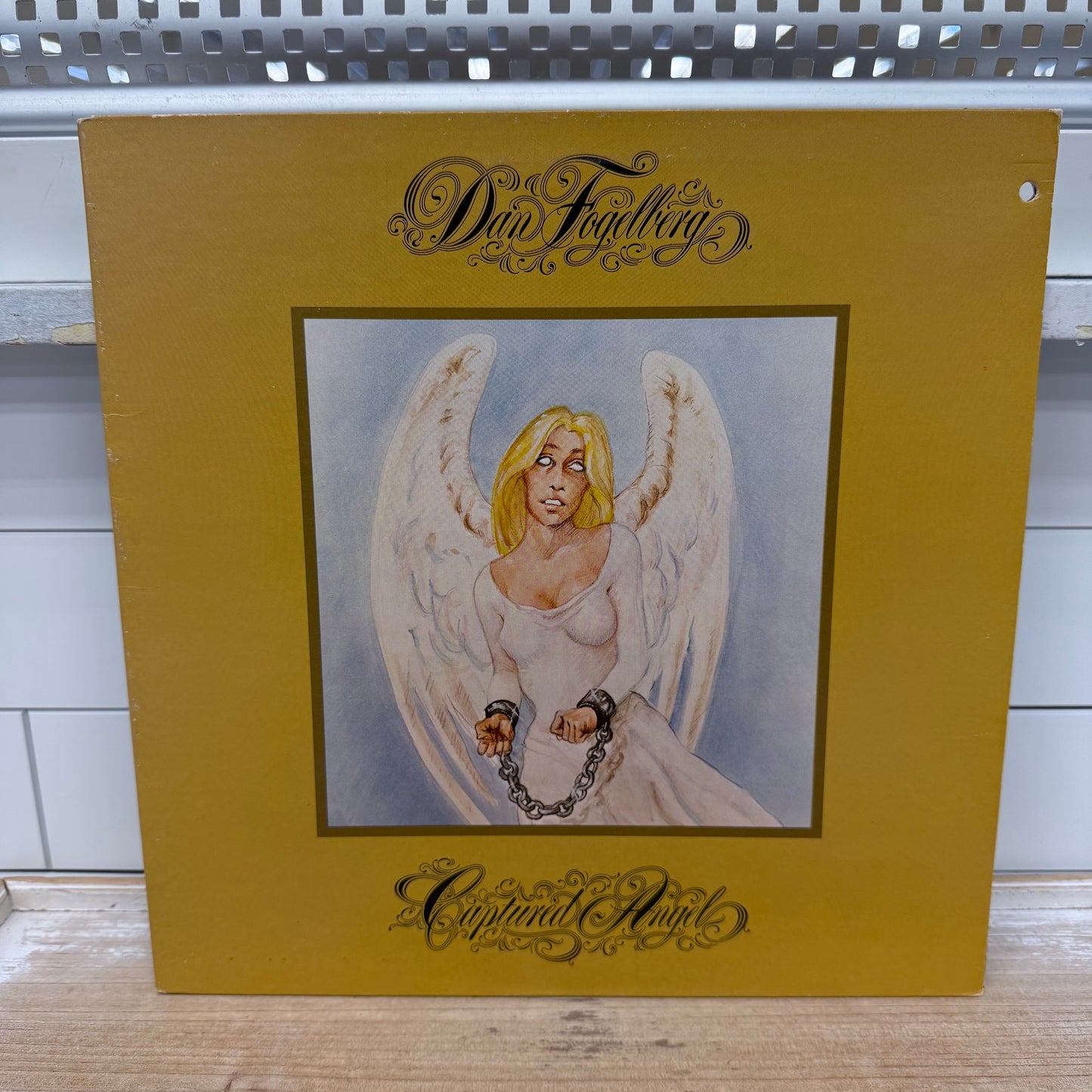 Dan Fogelberg Captured Angel Vinyl Record LP 1975 #PE 33499