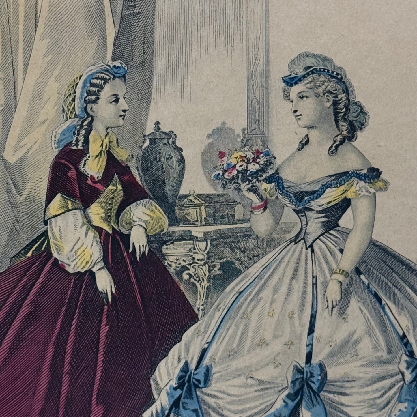 Le Follet & Le Moniteur de La Mode Framed Prints Set of 2