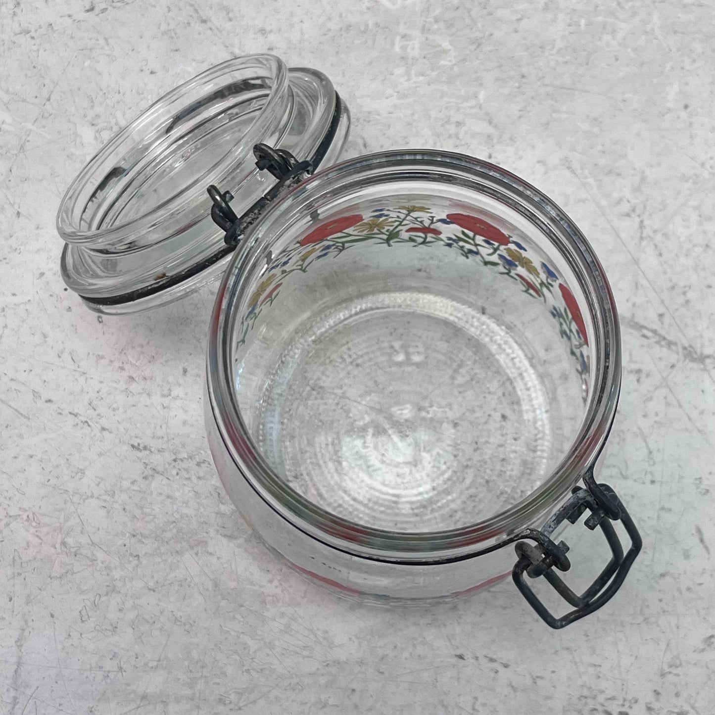 ARC Poppy Flowers Glass Jar Selection