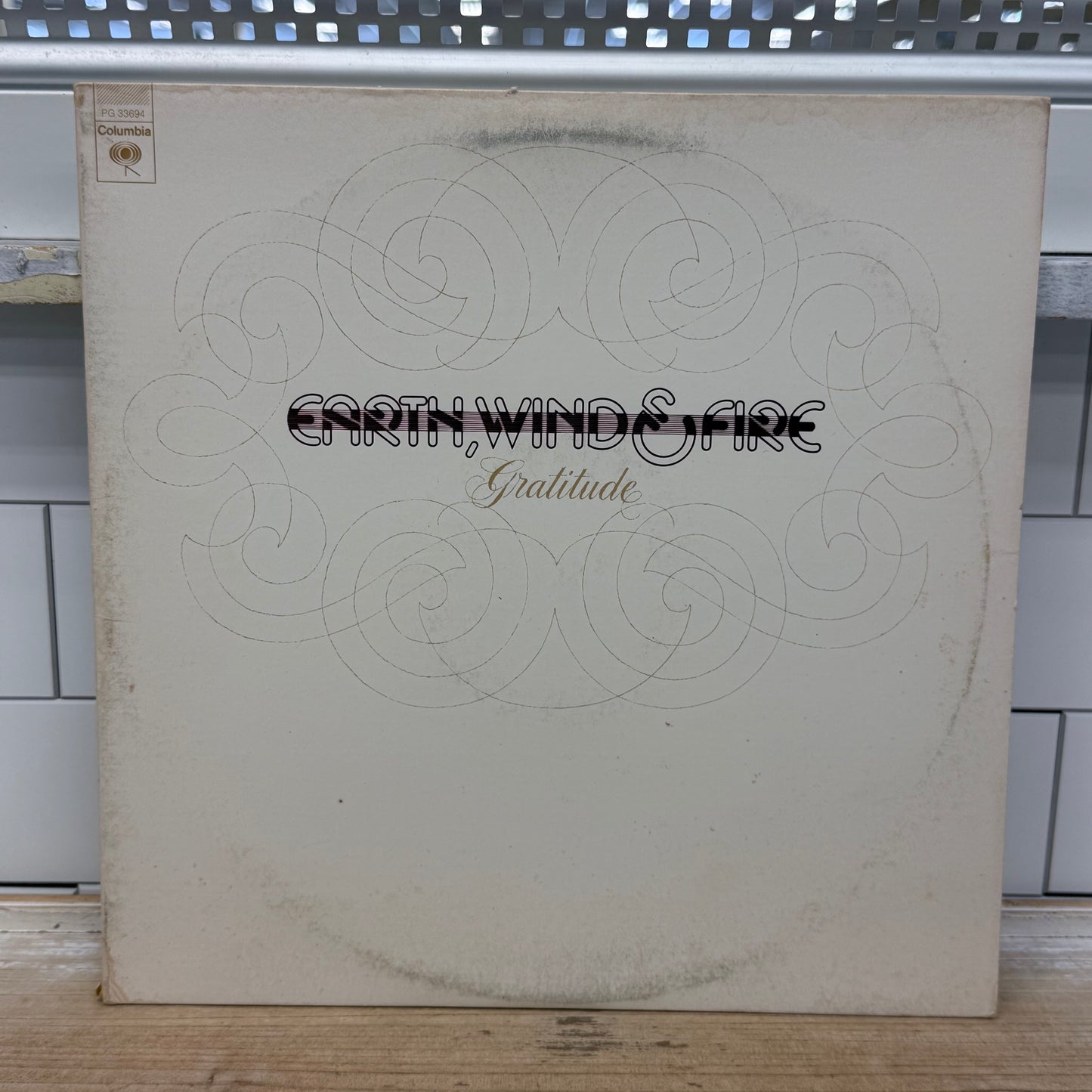 Earth Wind & Fire Gratitude Double LP 1975 #PG33694