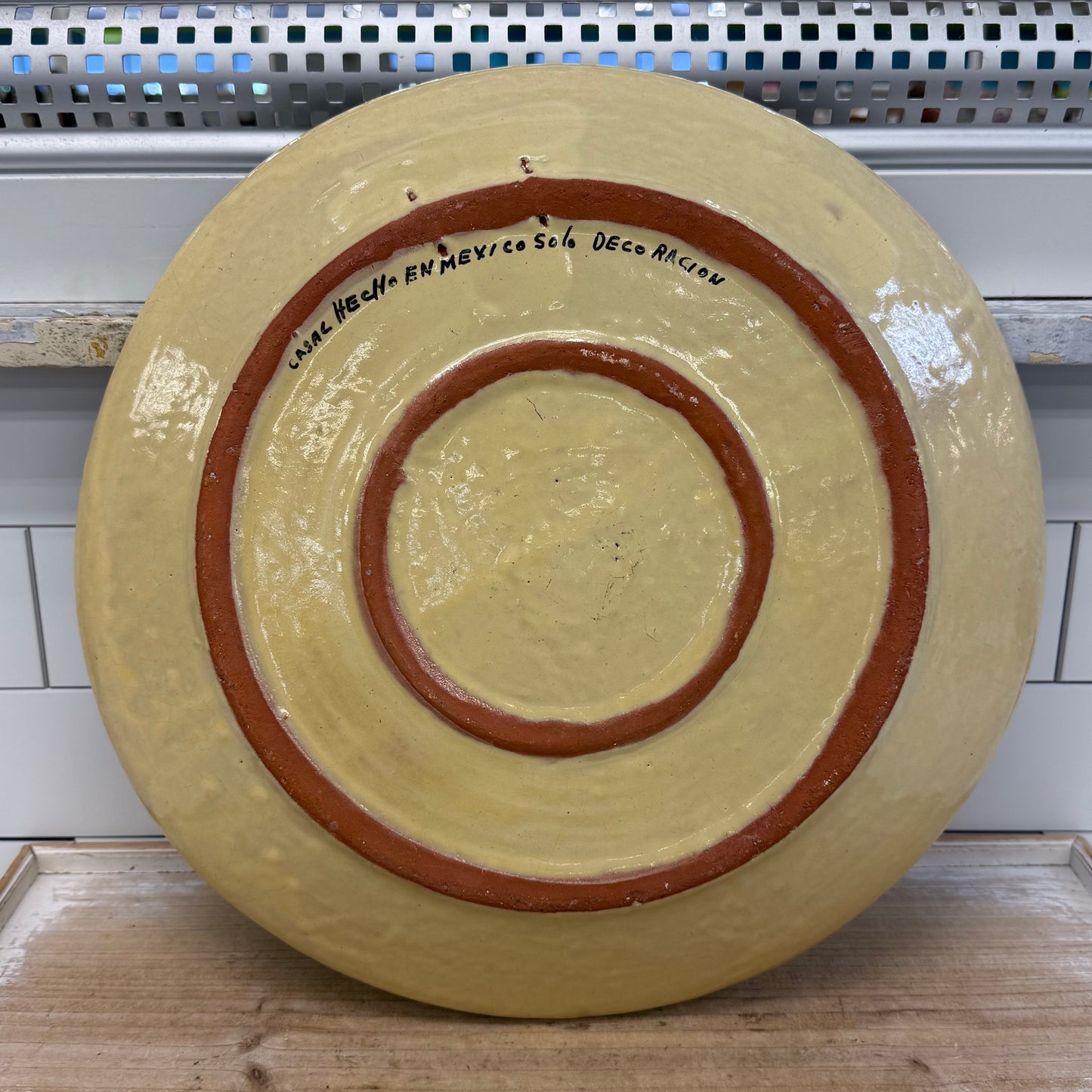 Casa Hecho en Mexico Hand Painted Decorative Citrus Plate