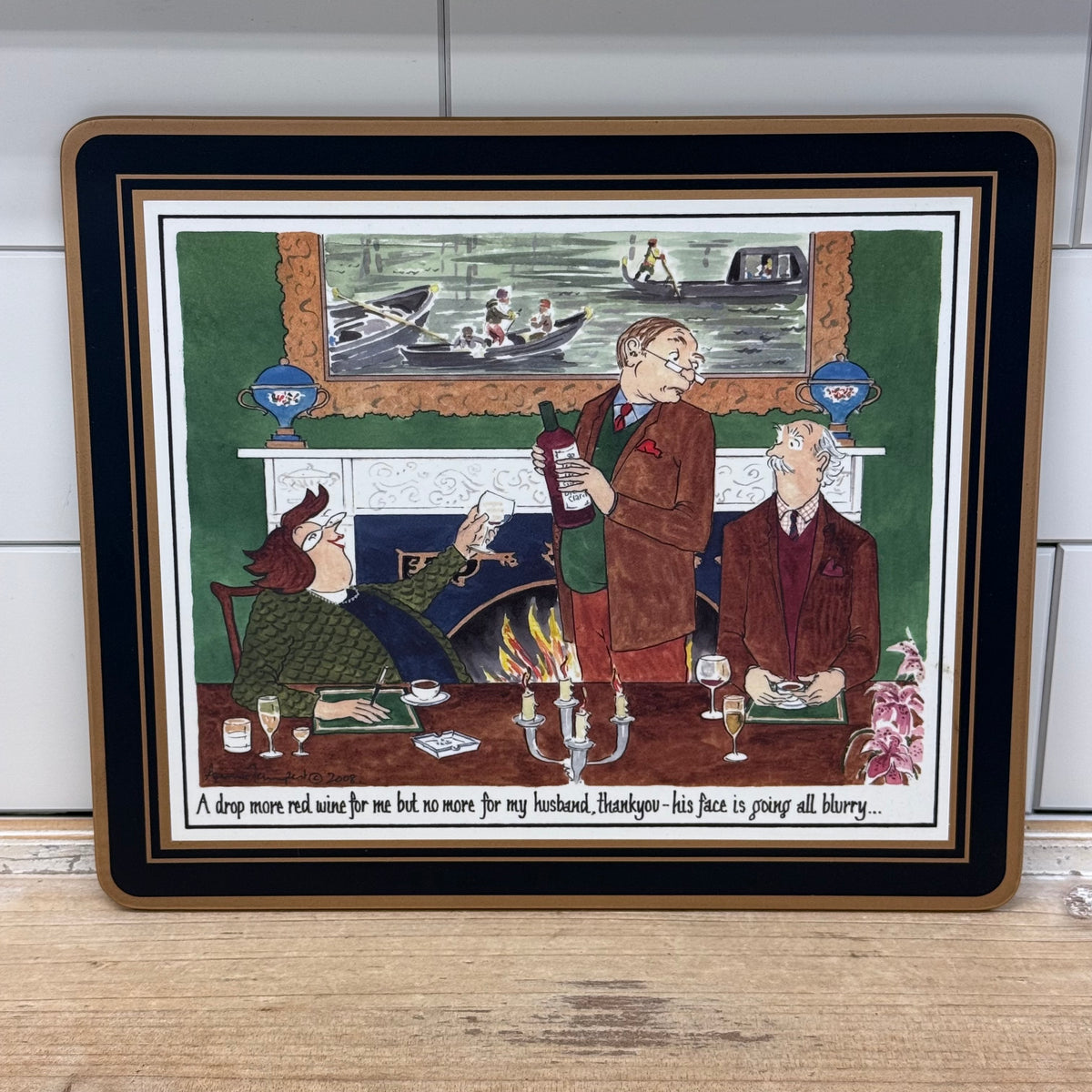 Annie Tempest Tottering-by-Gently Placemats Boxed Set of 6