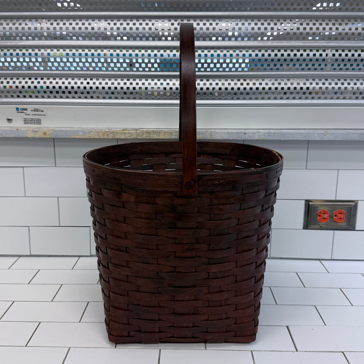 Longaberger Large Basket Vintage Signed