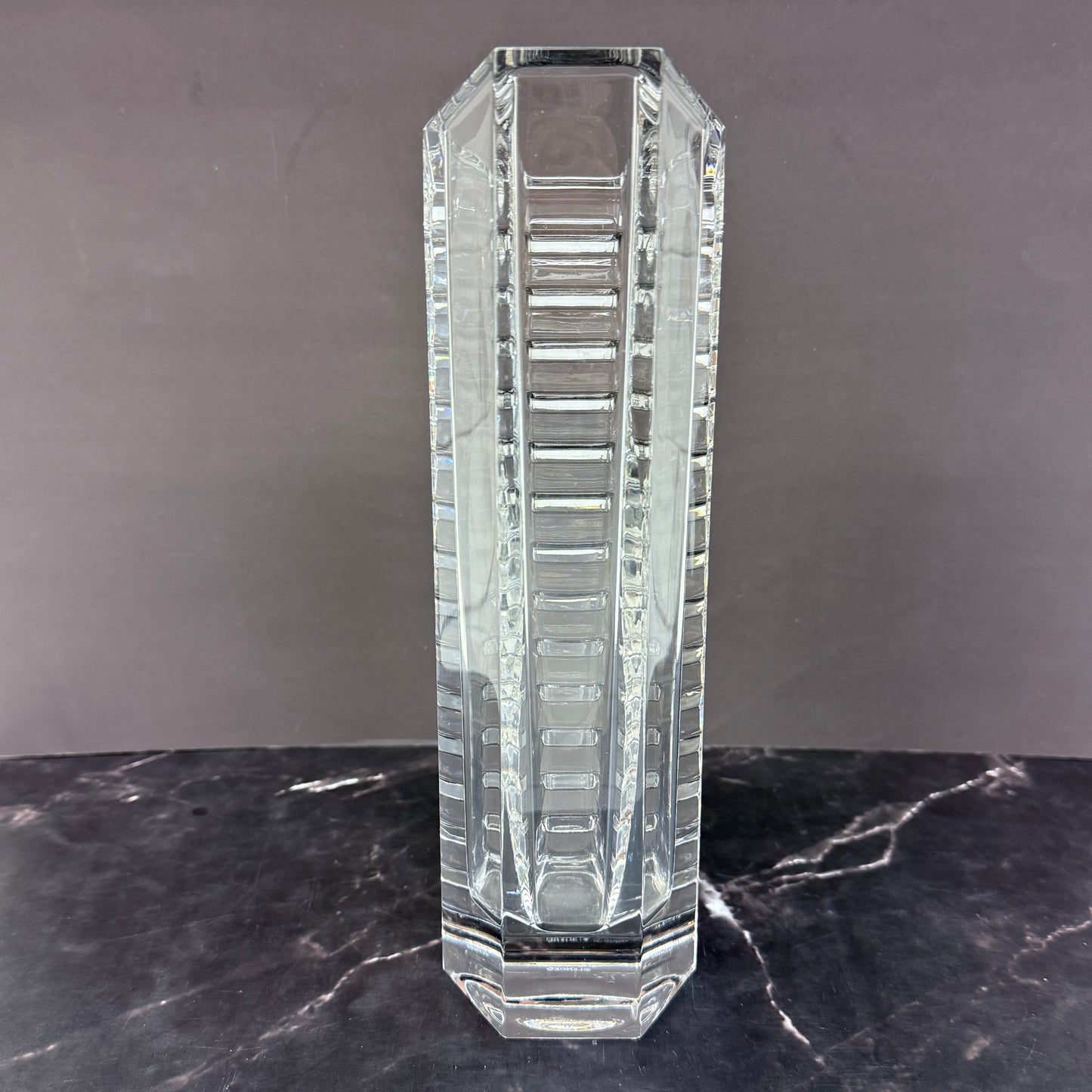 Lenox Vase, Ovations Hand Cut Crystal