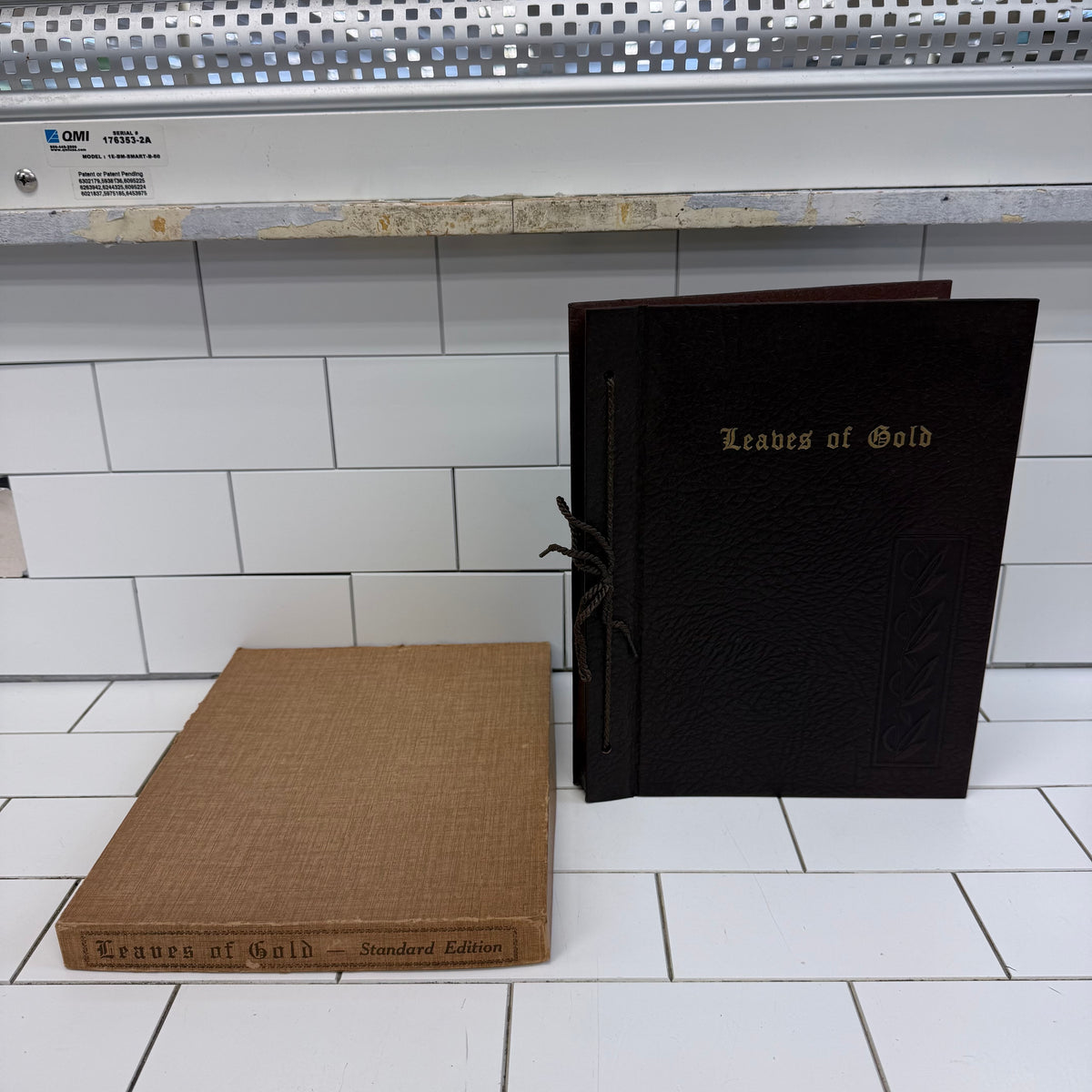 Leaves of Gold Standard Edition 1962 Coslett Vintage Book Slipcase