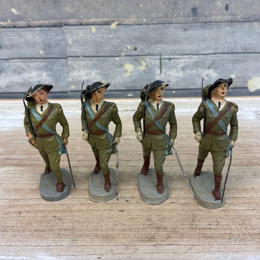 Toy Soldier Figurines, Set of 16