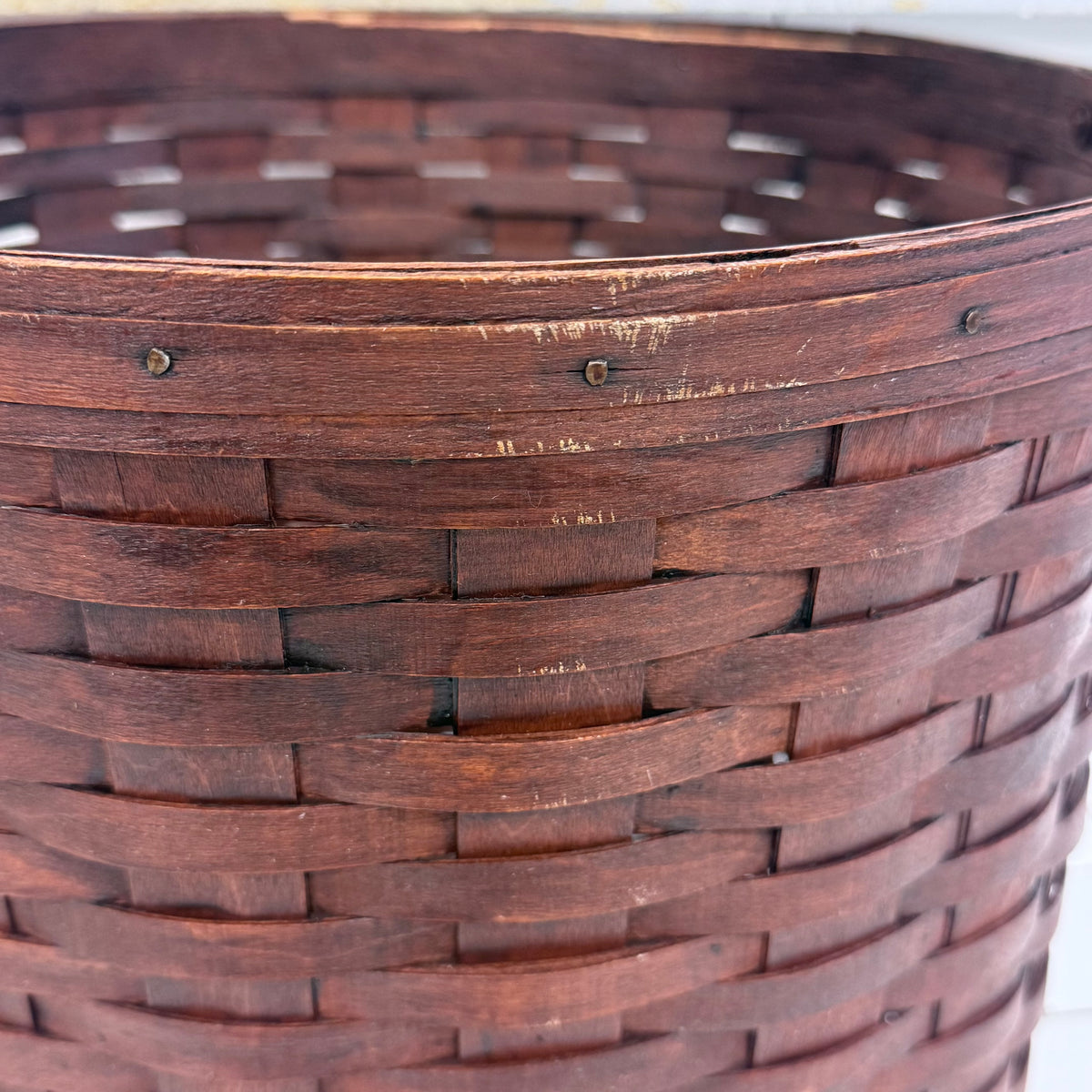 Longaberger Large Basket Vintage Signed