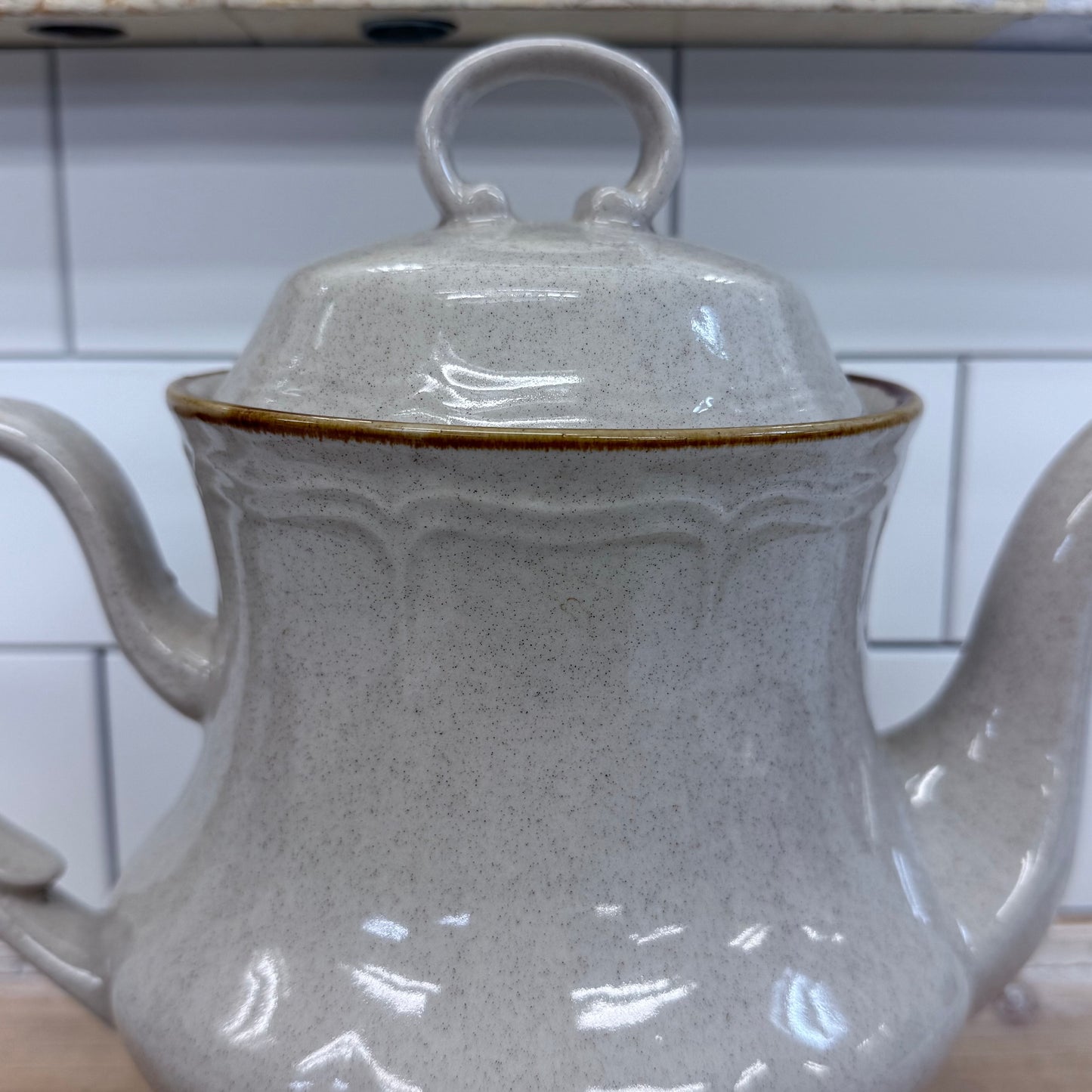 Hearthside Classics Stoneware Teapot Circa 1980