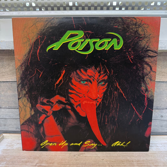 Poison Open Up and Say…Ahh! Special Edition Vinyl Record, 2018