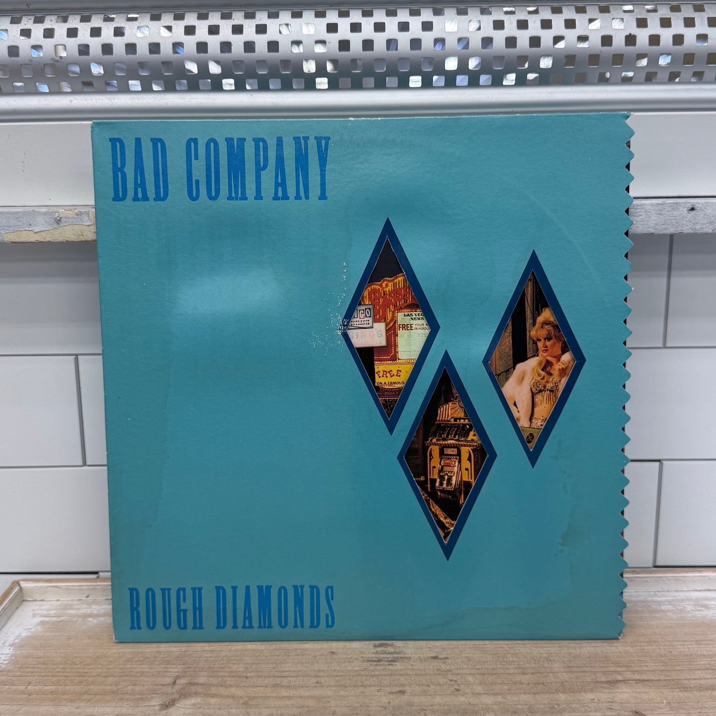 Bad Company Rough Diamonds Vinyl Record LP 1982 #90001-1