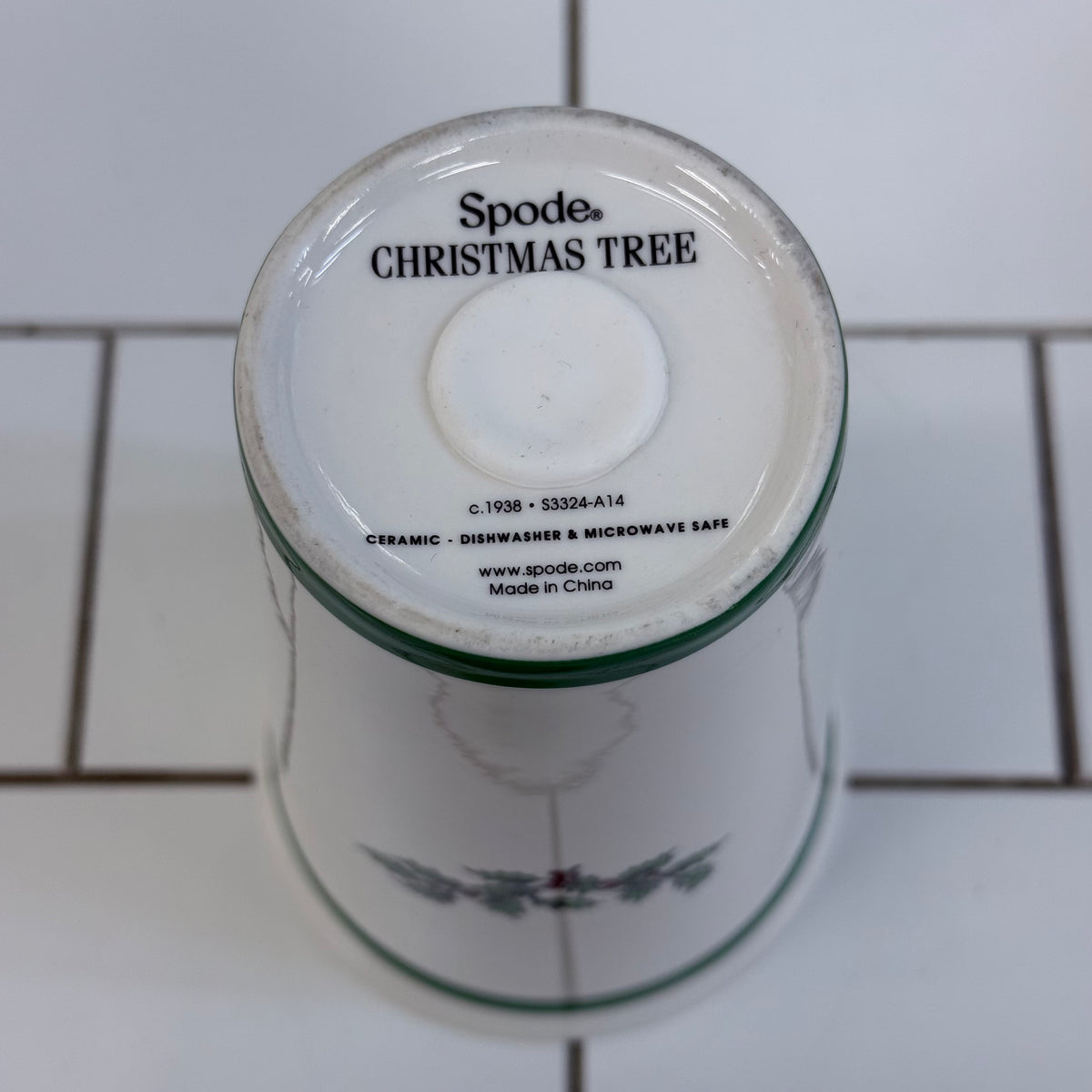 Spode Christmas Tree Mug Selection