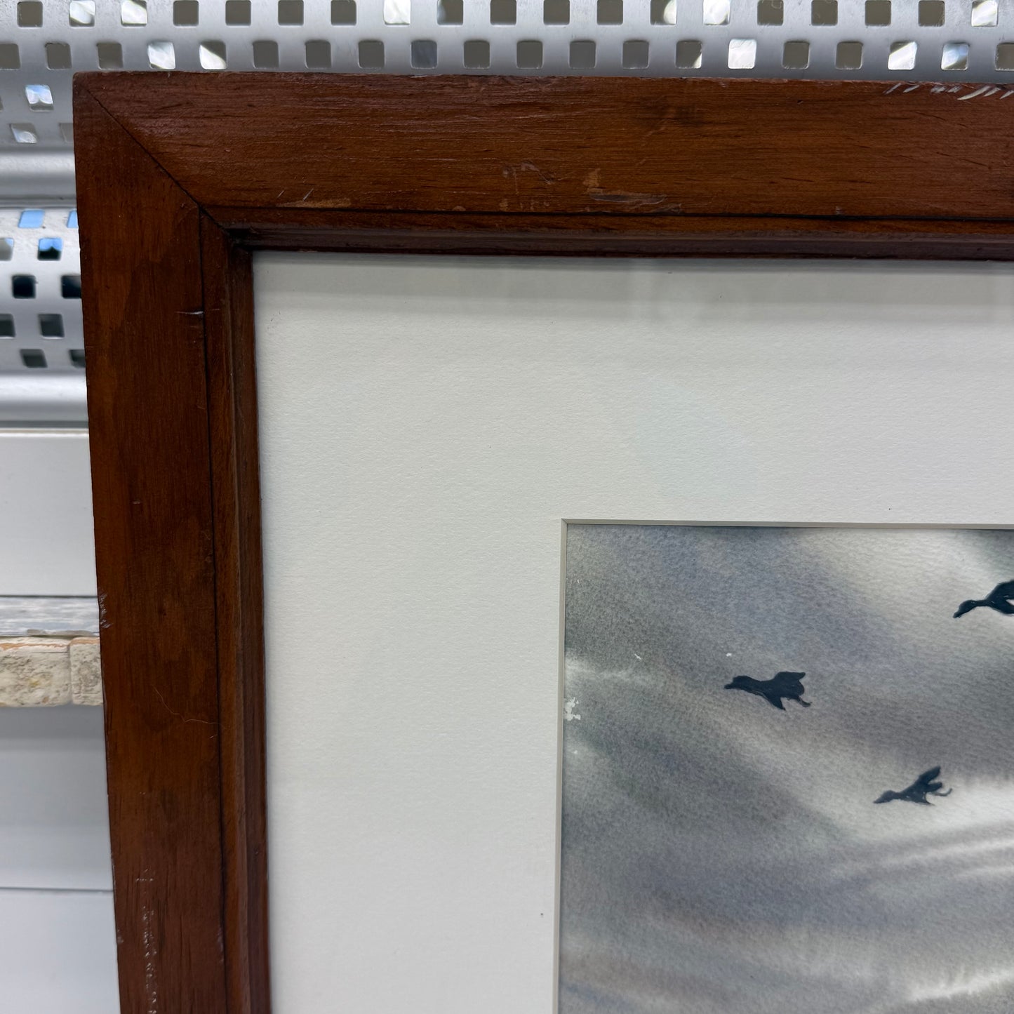 Coastal Landscape Framed Original Painting, Signed