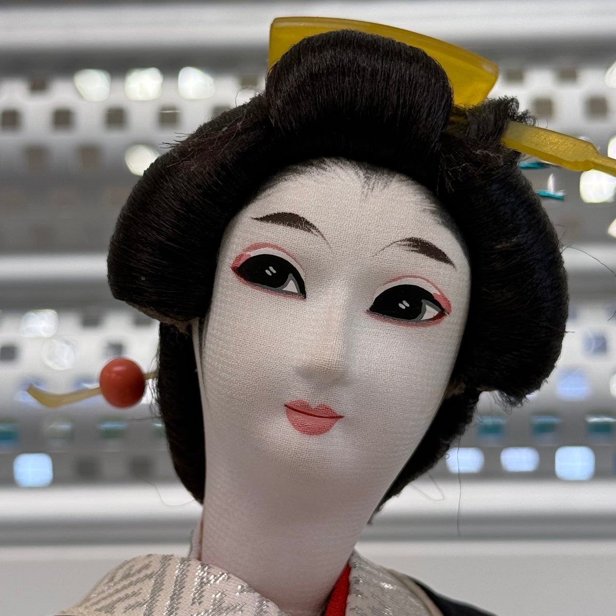 Japanese Doll in Acrylic Display Case