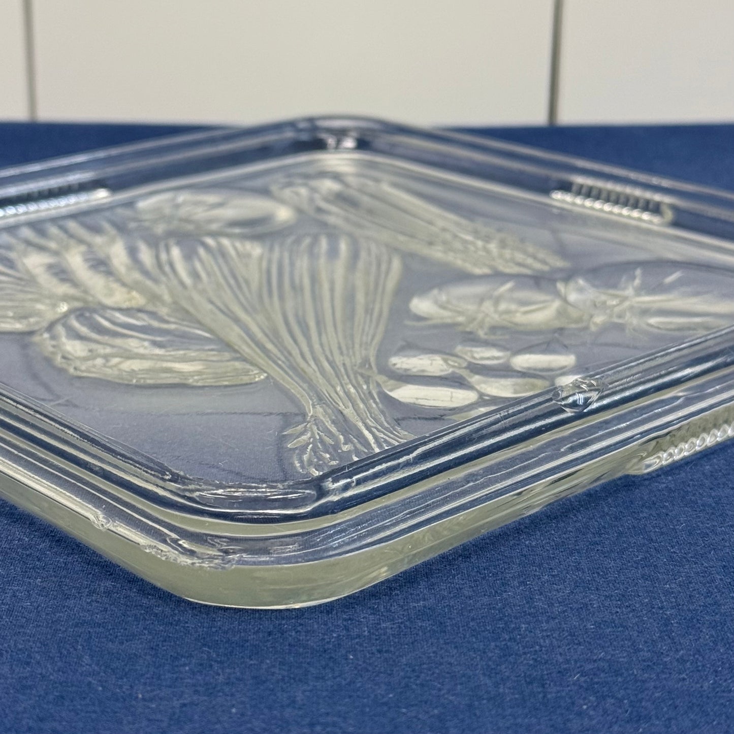 Anchor Hocking Garden Harvest Glass Refrigerator Dish & Lid