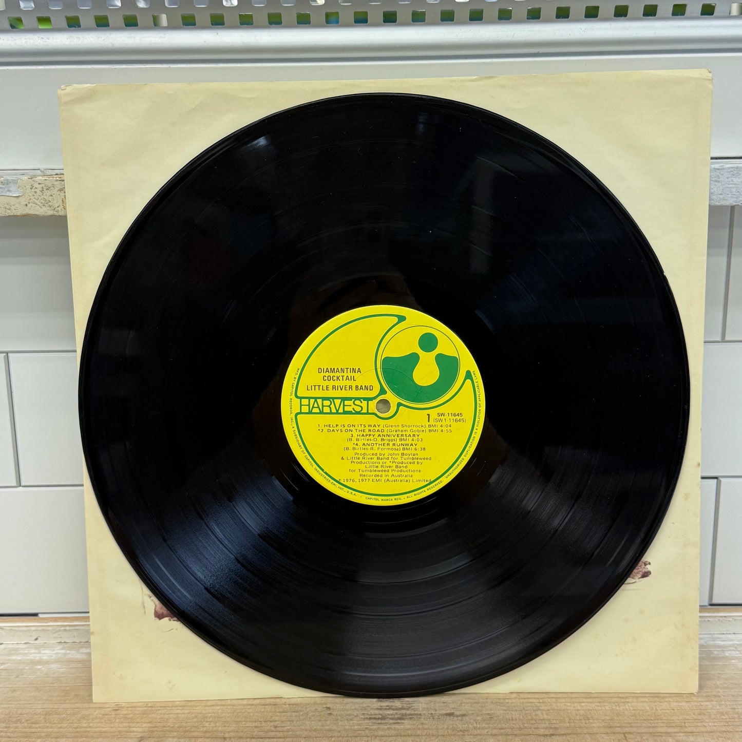 Little River Band Diamantina Cocktail Vinyl Record 1977 #SW11645