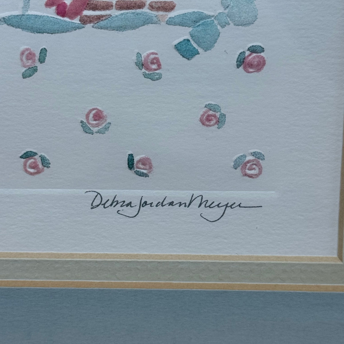 Debra Jordan Meyer Floral Basket Print