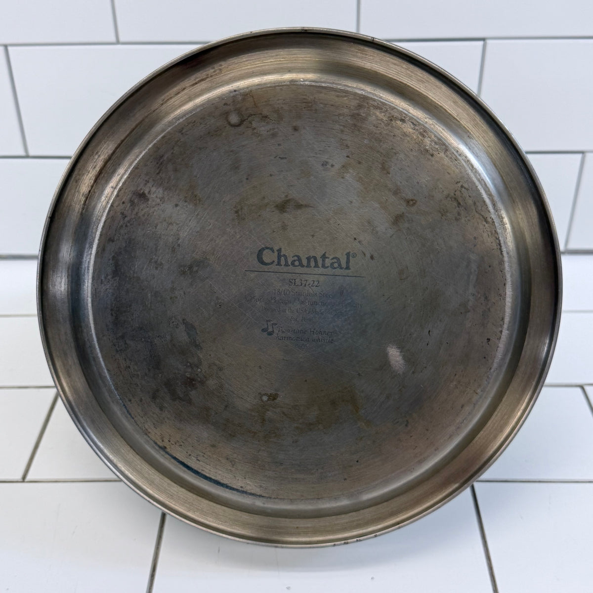 Chantal ProDesign SL37-22 Stainless Hohner Whistle Tea Kettle
